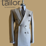 Men strip Double breasted