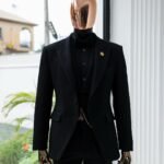Men black Tuxedos suits