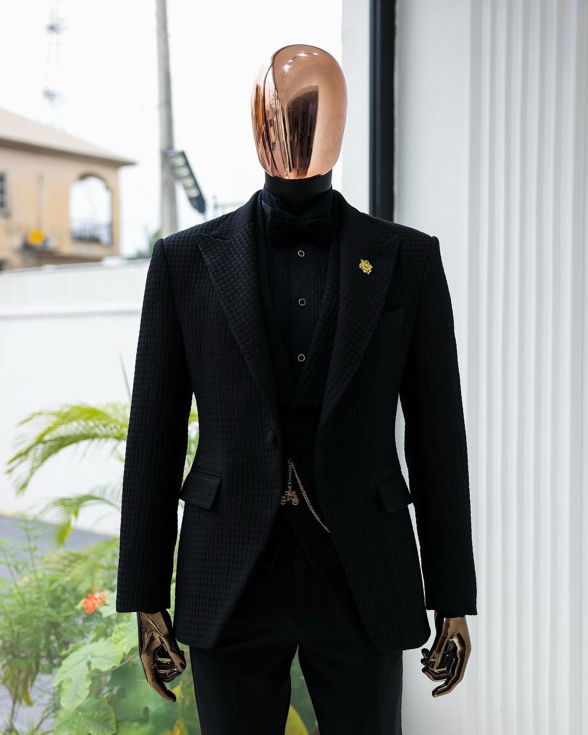 img_2076 Men black Tuxedos suits - Image 1